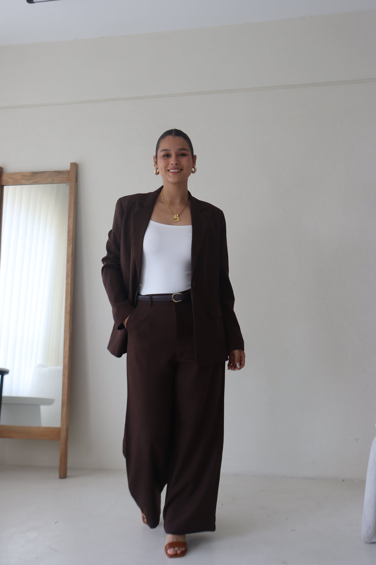 Pantalón Arabella Marrón