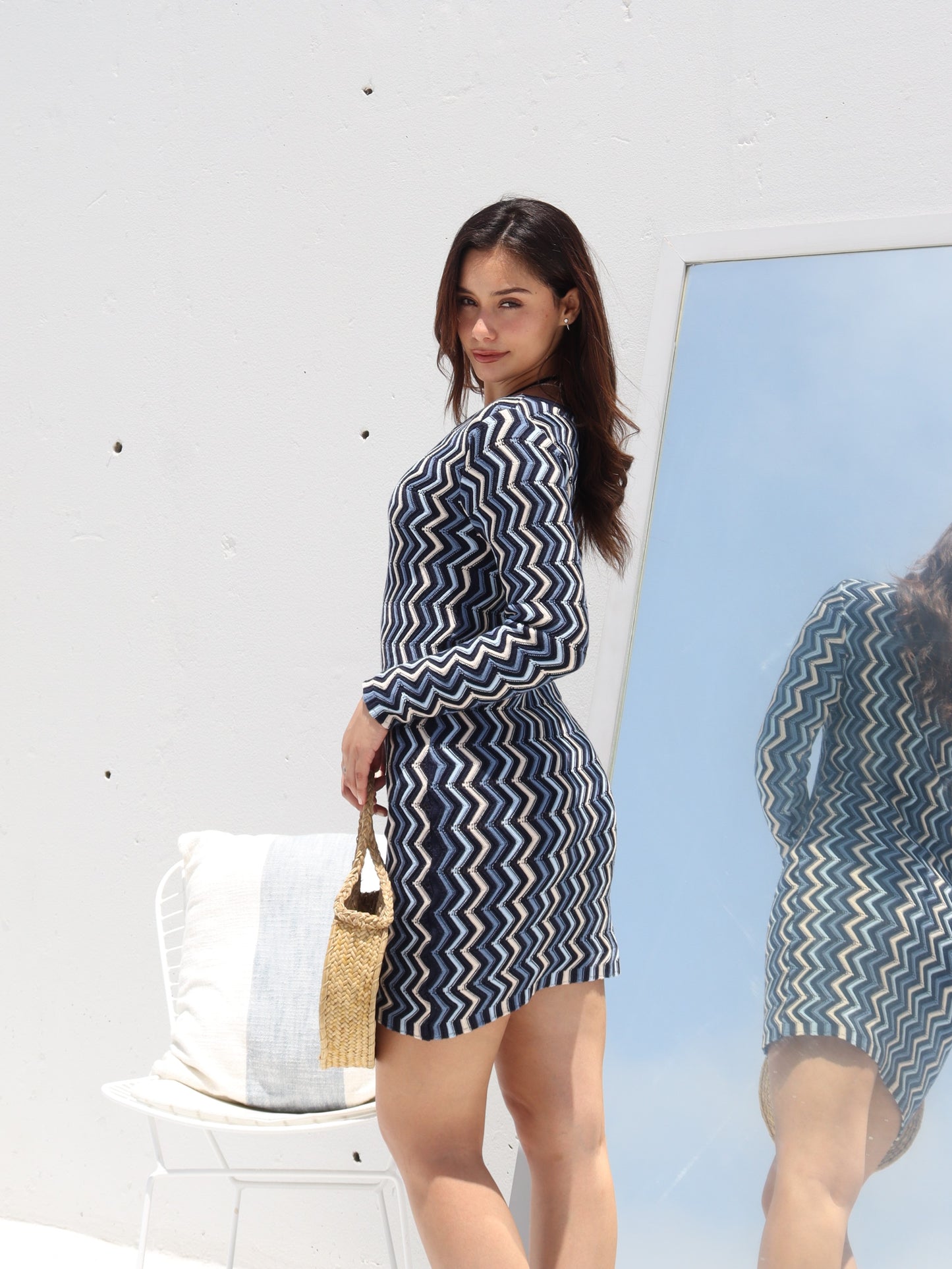 Vestido Emma Azul Marino