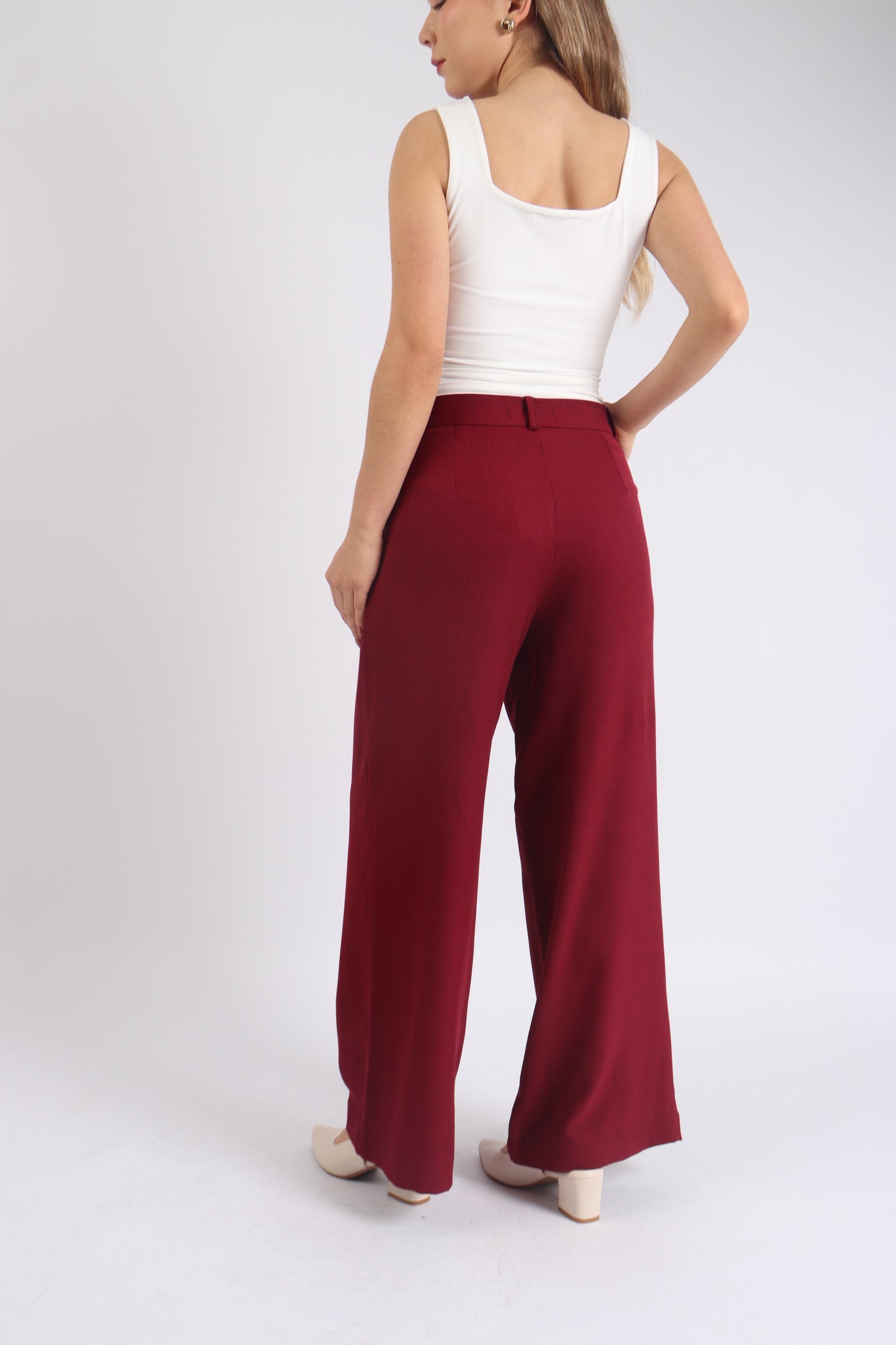 Pantalón Arabella Vino