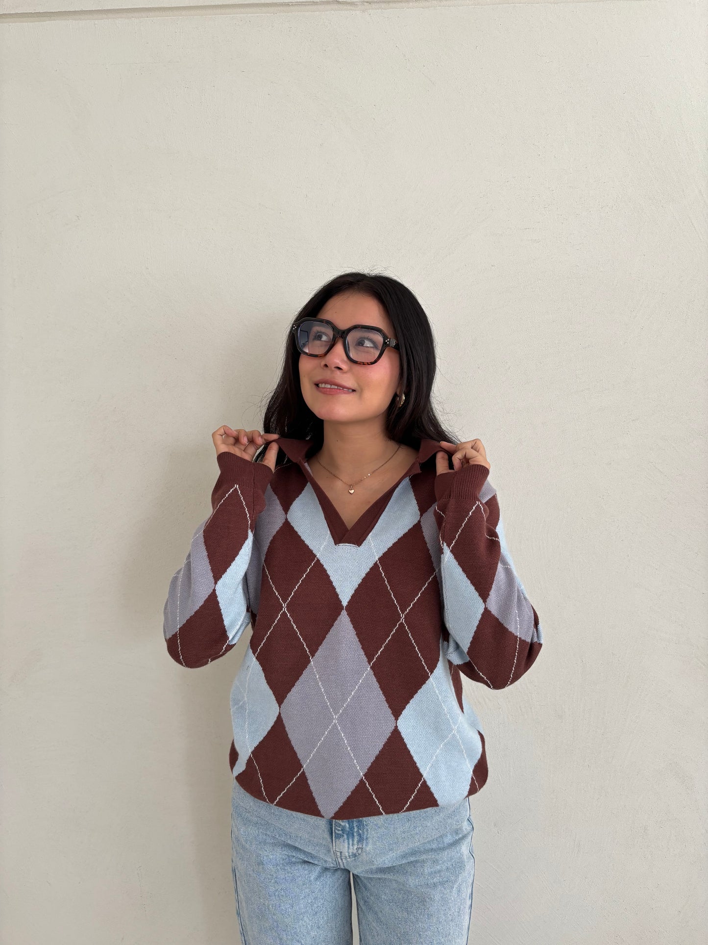 SWEATER OLIVIA MARRON