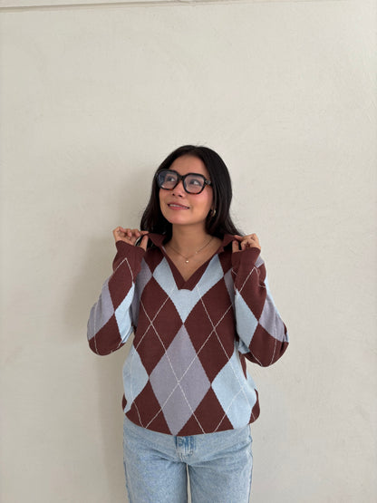 SWEATER OLIVIA MARRON