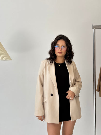 Blazer Isabel Beige claro