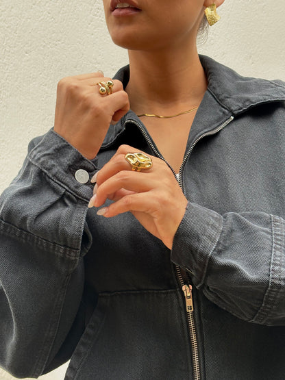 JACKET HARPER NEGRA