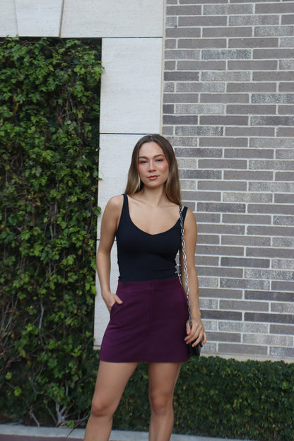 Falda Verona Morado