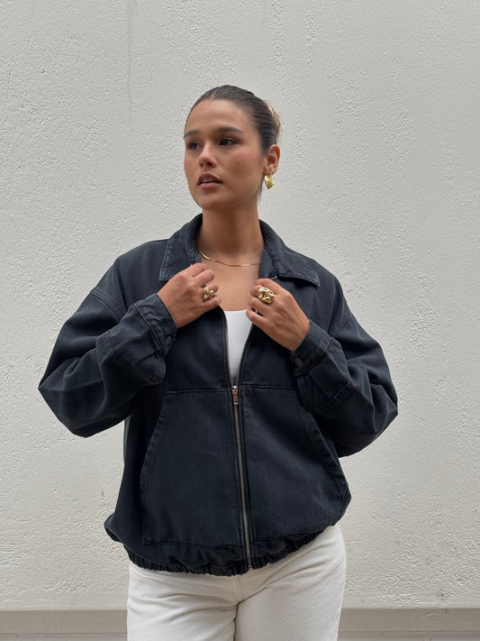 JACKET HARPER NEGRA