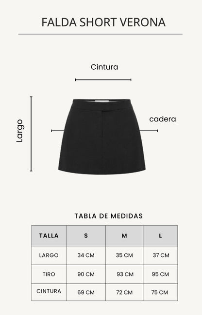 Falda Verona Beige