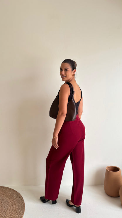 Pantalón Verona Vino