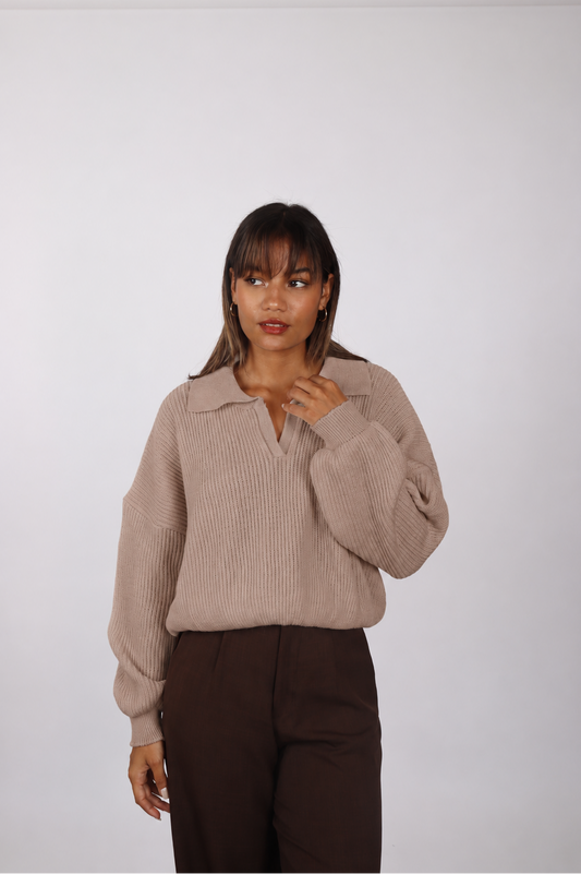 Sweater Camisero Perla