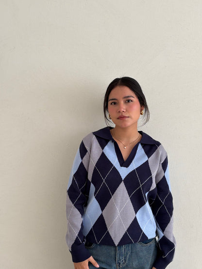 SWEATER OLIVIA AZUL MARINO