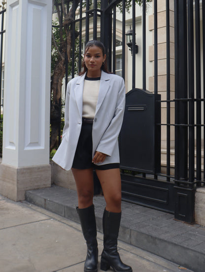 Blazer Arabella Acero Claro