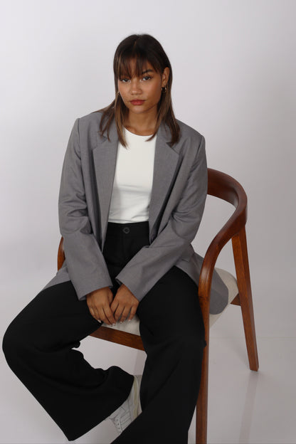 Blazer Arabella Acero Oscuro