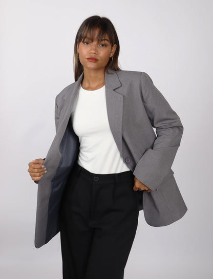 Blazer Arabella Acero Oscuro