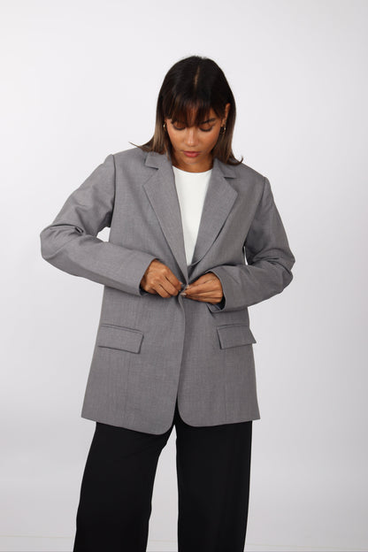 Blazer Arabella Acero Oscuro