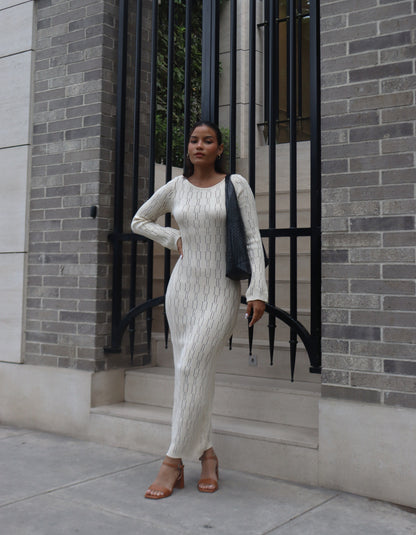 Vestido Serene Hueso