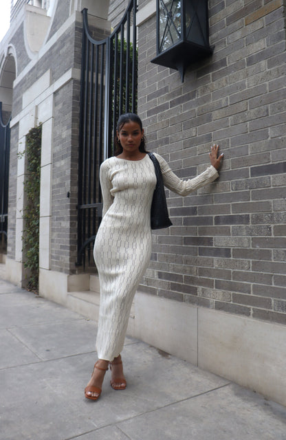 Vestido Serene Hueso