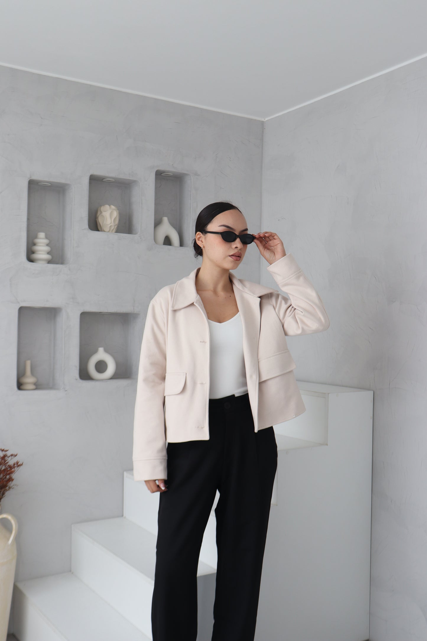 Casaca Noa Beige