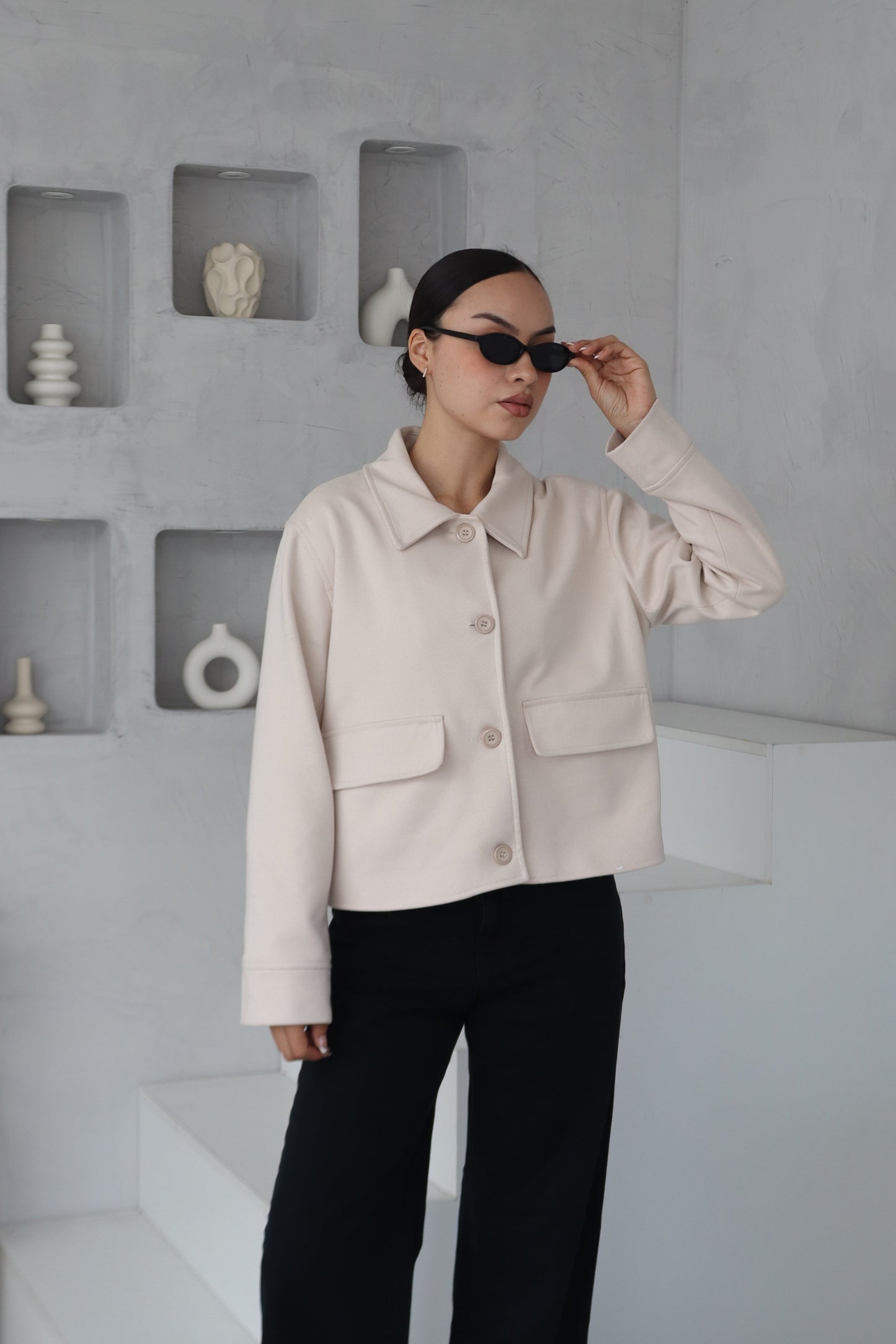 Casaca Noa Beige