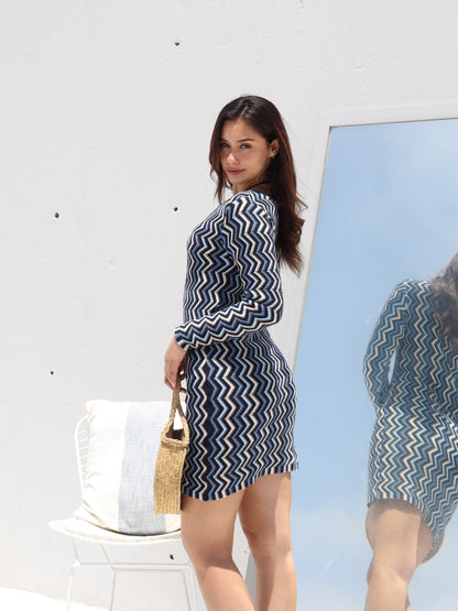 Vestido Emma Azul Marino