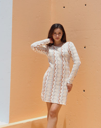Vestido Emma Beige