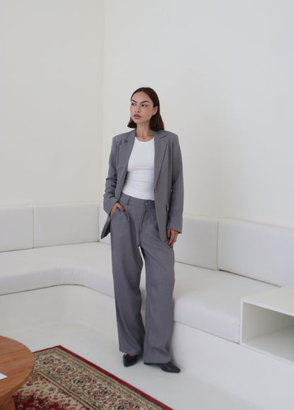 Blazer Arabella Acero
