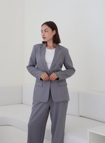 Blazer Arabella Acero