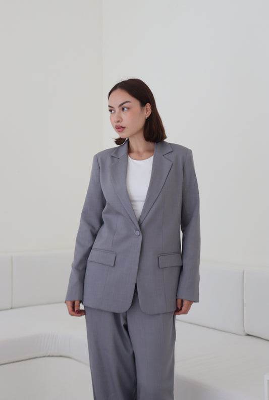 Blazer Arabella Acero