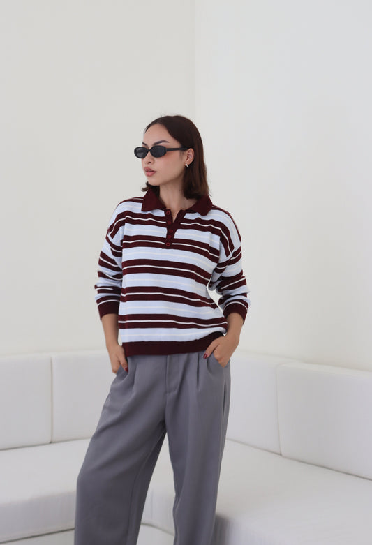SWEATER CHARLOTTE VINO