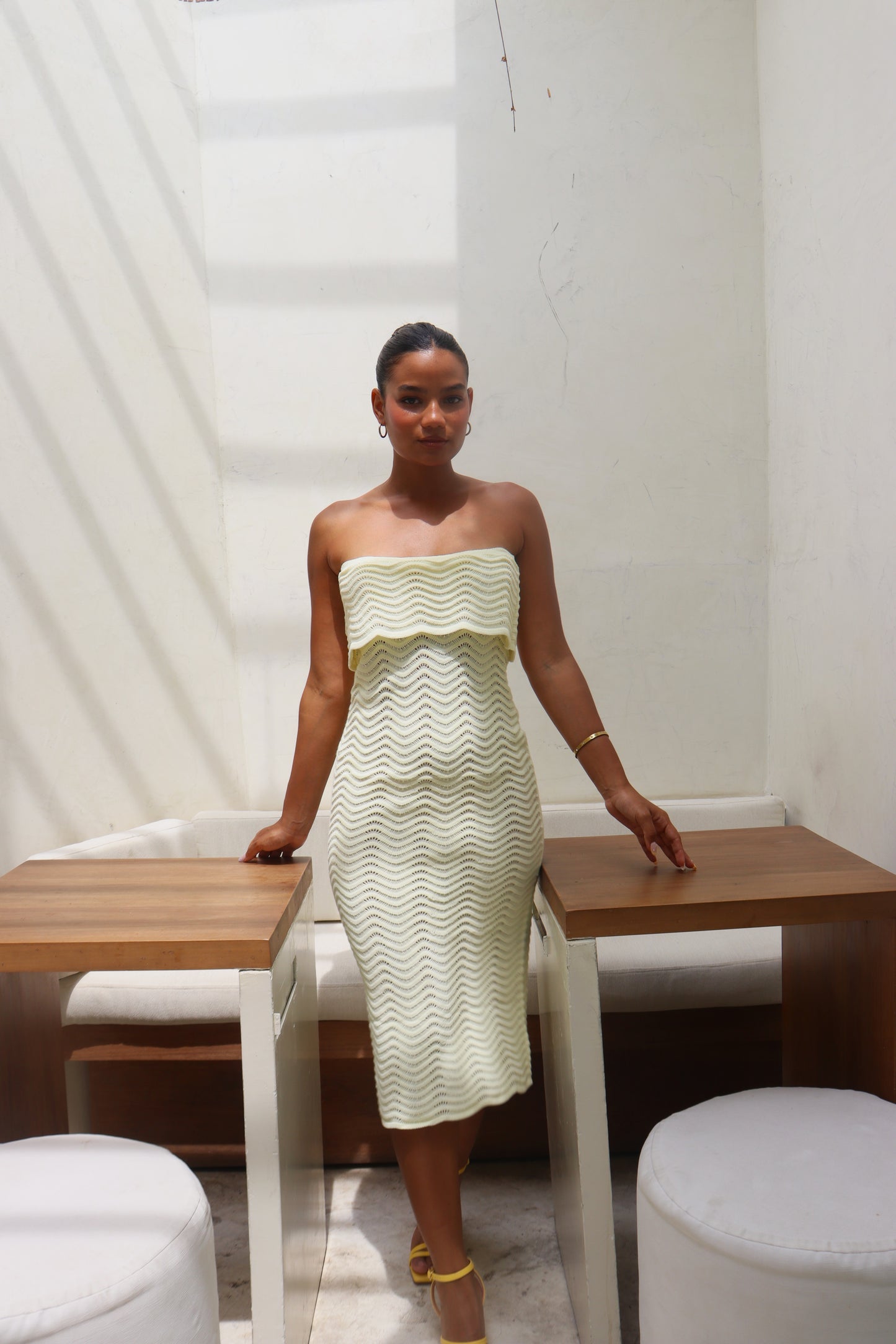 Vestido Marea Amarillo