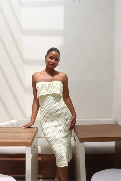 Vestido Marea Amarillo