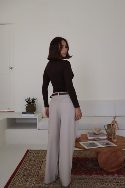 Pantalón Arabella Beige Claro