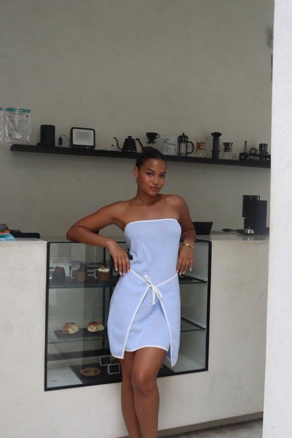 Vestido Roma Celeste