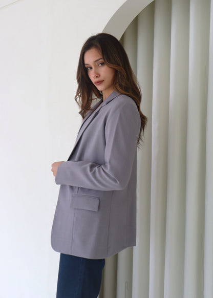 Blazer Arabella Acero