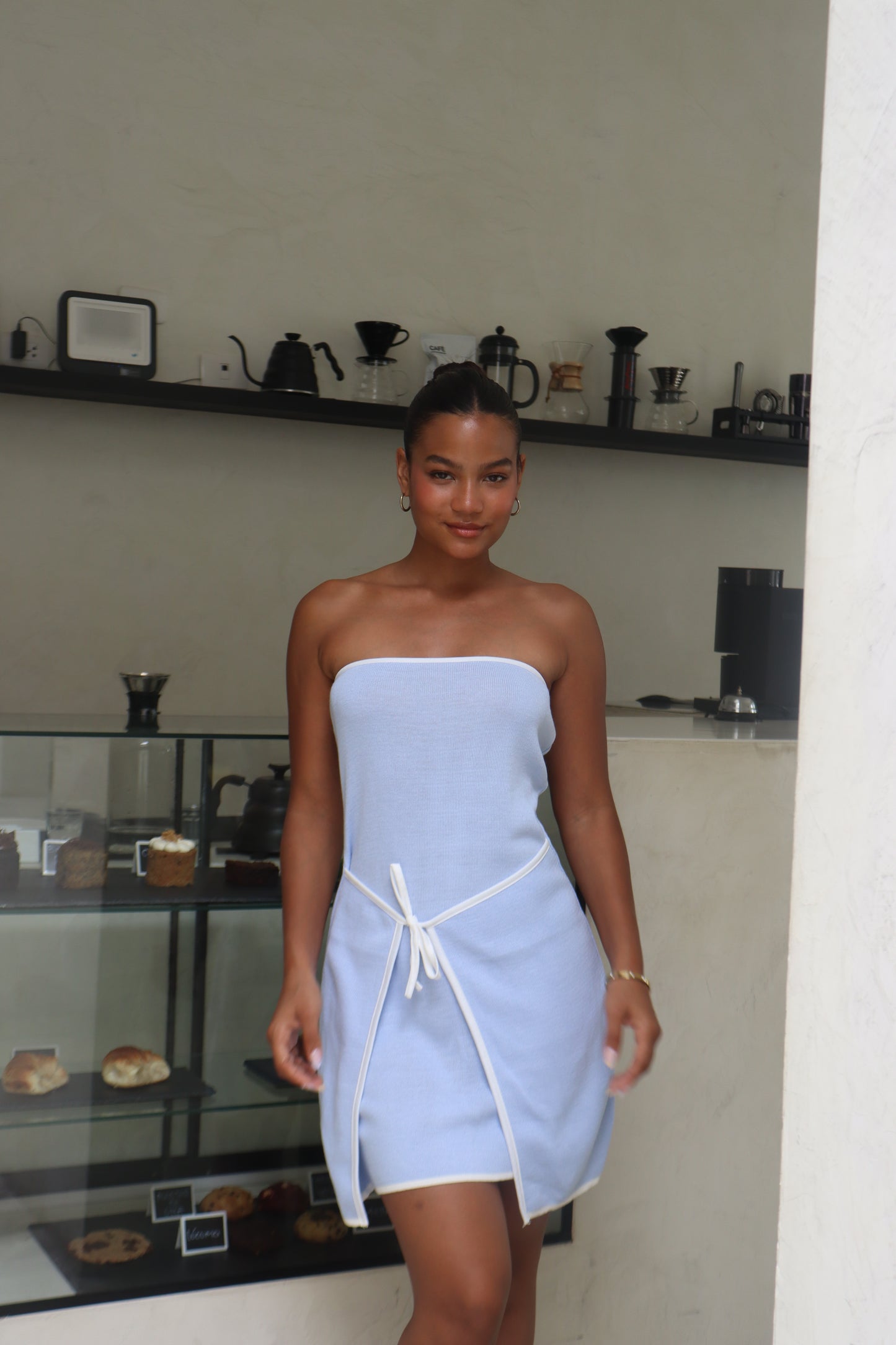 Vestido Roma Celeste