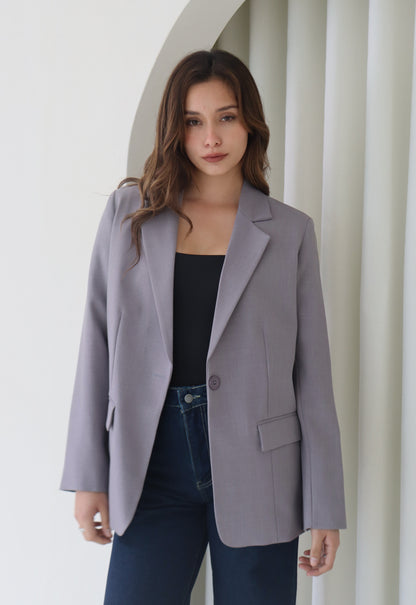 Blazer Arabella Acero