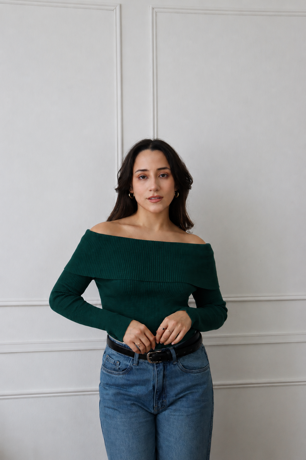Sweater Martina Verde Botella