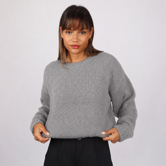 Sweater Montana Gris Claro