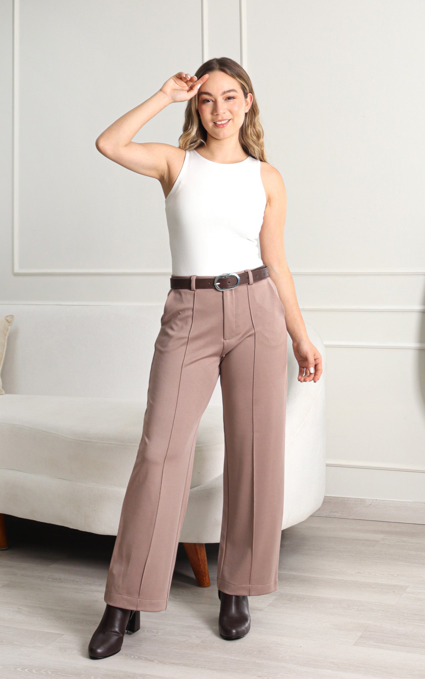 Pantalón Margot Moca